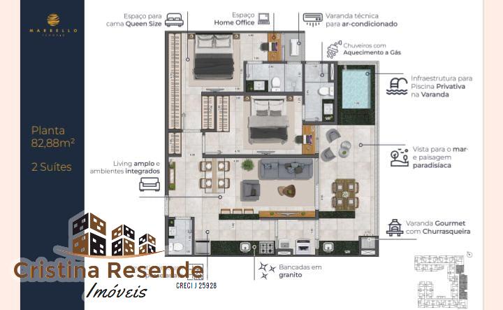 Apartamento, 2 quartos, 70 m² - Foto 17
