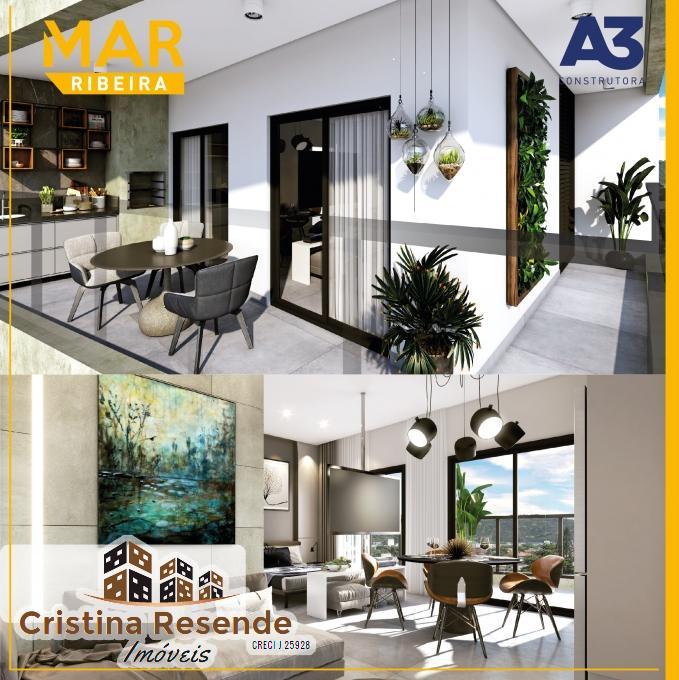 Apartamento à venda com 1 quarto, 44m² - Foto 3