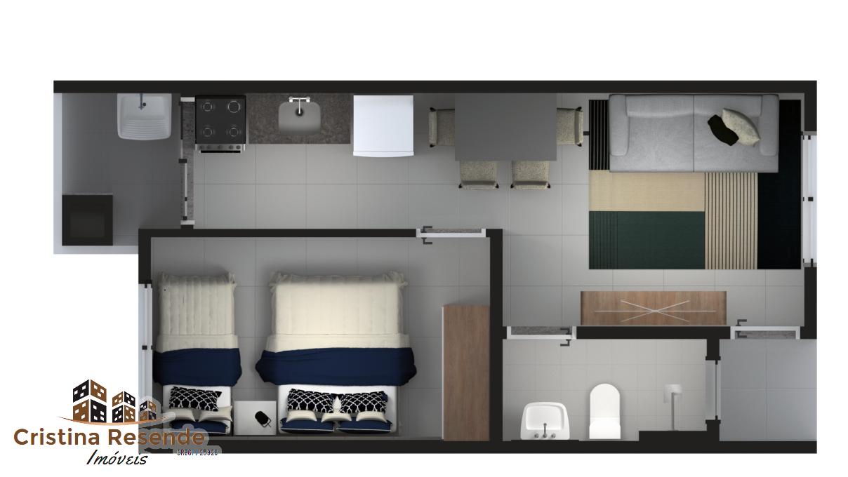 Apartamento, 1 quarto - Foto 3